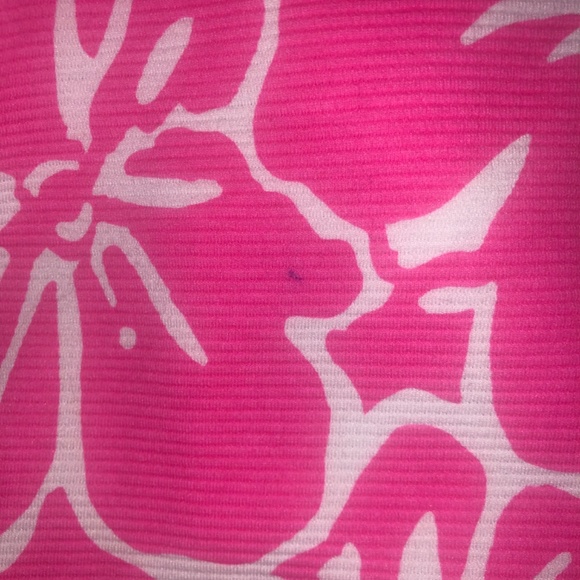 Lilly Pulitzer - Pink and White Flower Dress - Picture 4 of 4